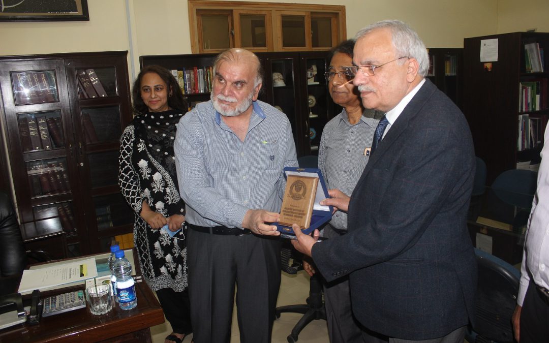 Prof. Dr. Nazir Ashraf Laghari, Vice Chancellor, ISRA University visit to Islamabad Campus